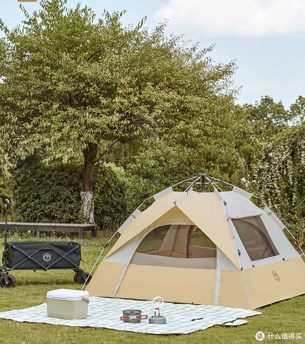 户外装备好物——京东京造公园速搭帐篷